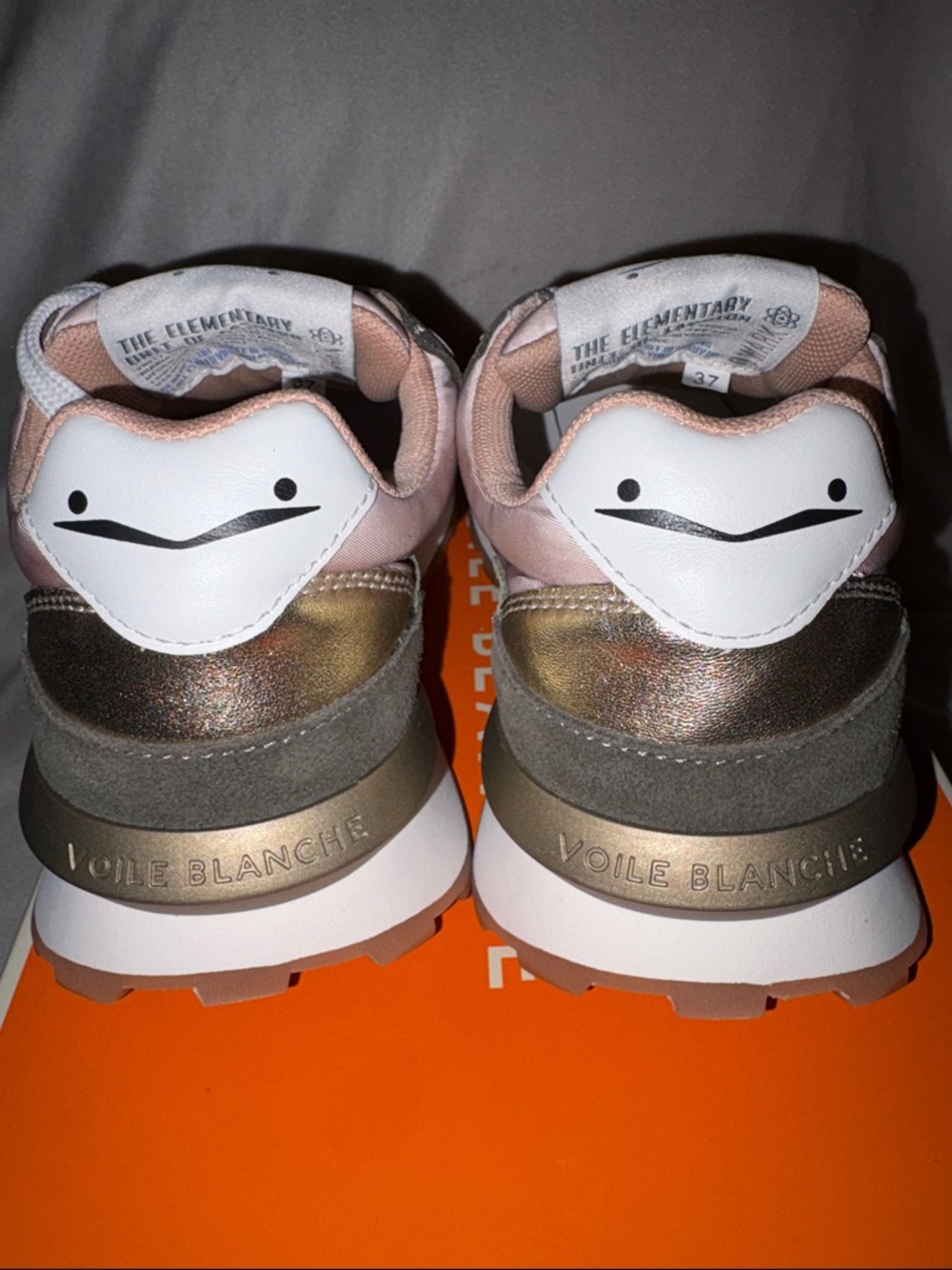 NWT VOILE BLANCHE Qwark Hype Sneaker in Army Green - Picture 11 of 16